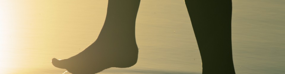 step into water